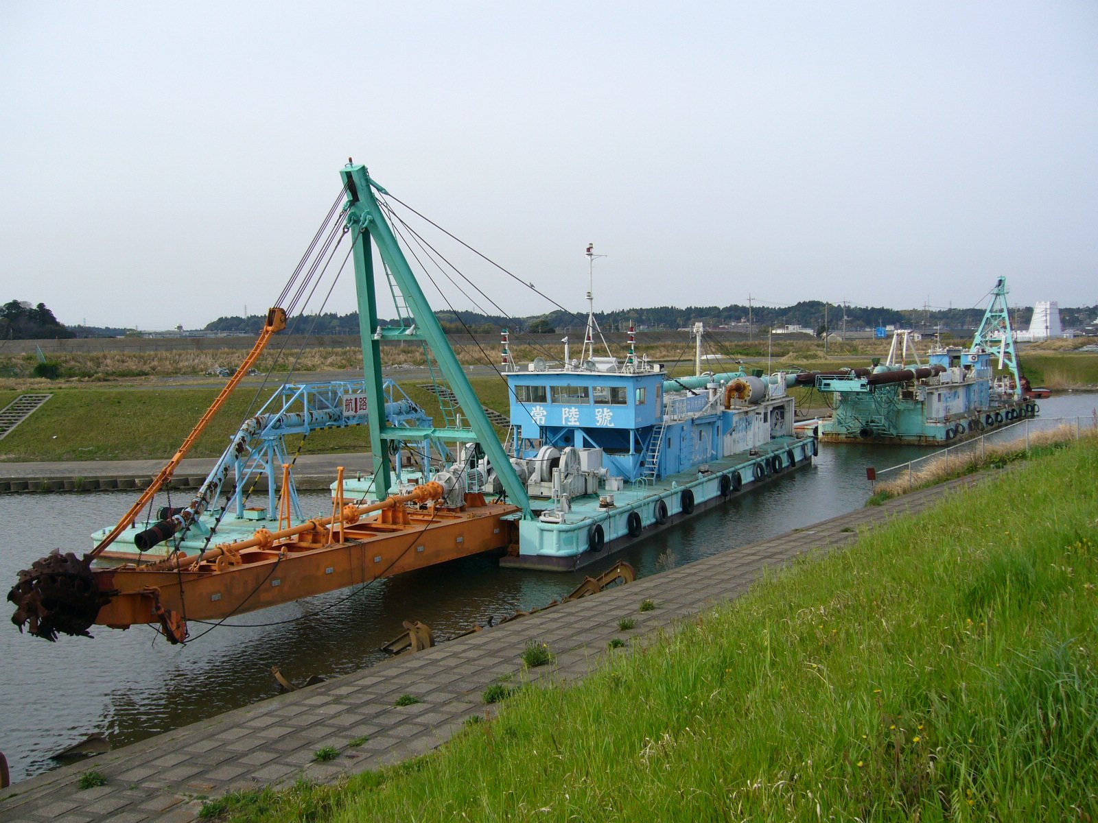 Pomp-dredger,katori-city,japan