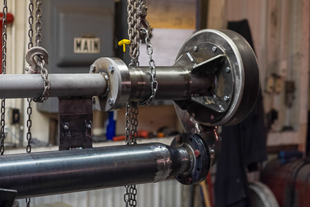Flump pump column assembly
