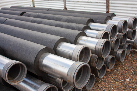 Aluminium foam float pipe