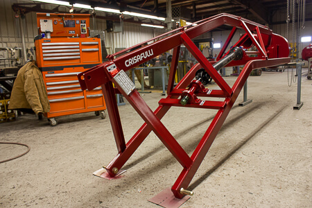 Crisafulli 3pt hitch pump in shop