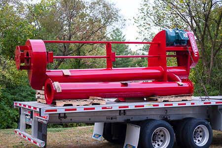 Crisafulli Vertical Pump on Truck